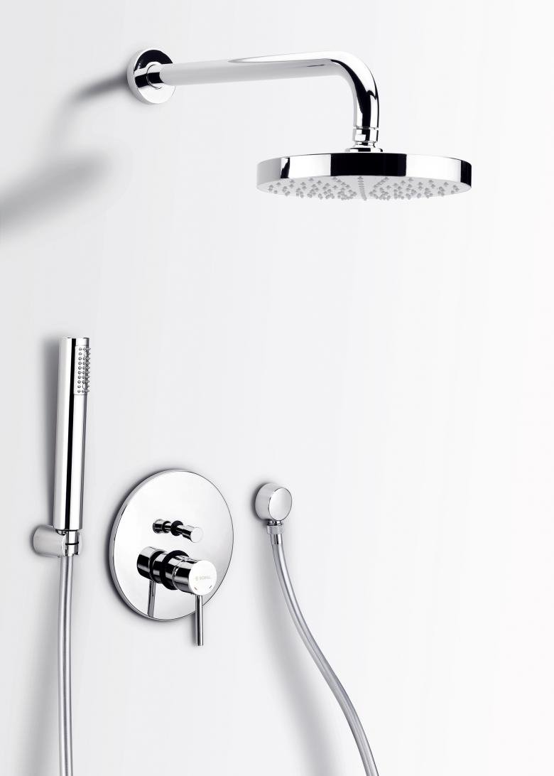 kit mitigeur de douche encastré avec inverseur bizerte