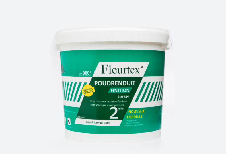 poudre enduit finition